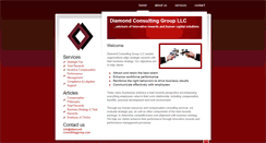 Desktop Screenshot of diamond-consultinggroup.com